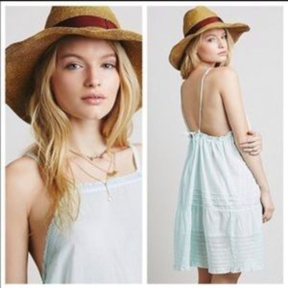 Apron Slip Dress Cover-Up